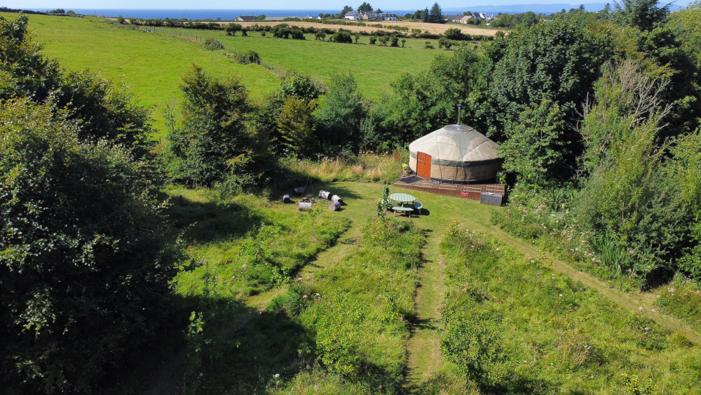 Runach Arainn Yurts, Isle of Arran, Scotland